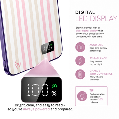 Blush Boardwalk Power Bank