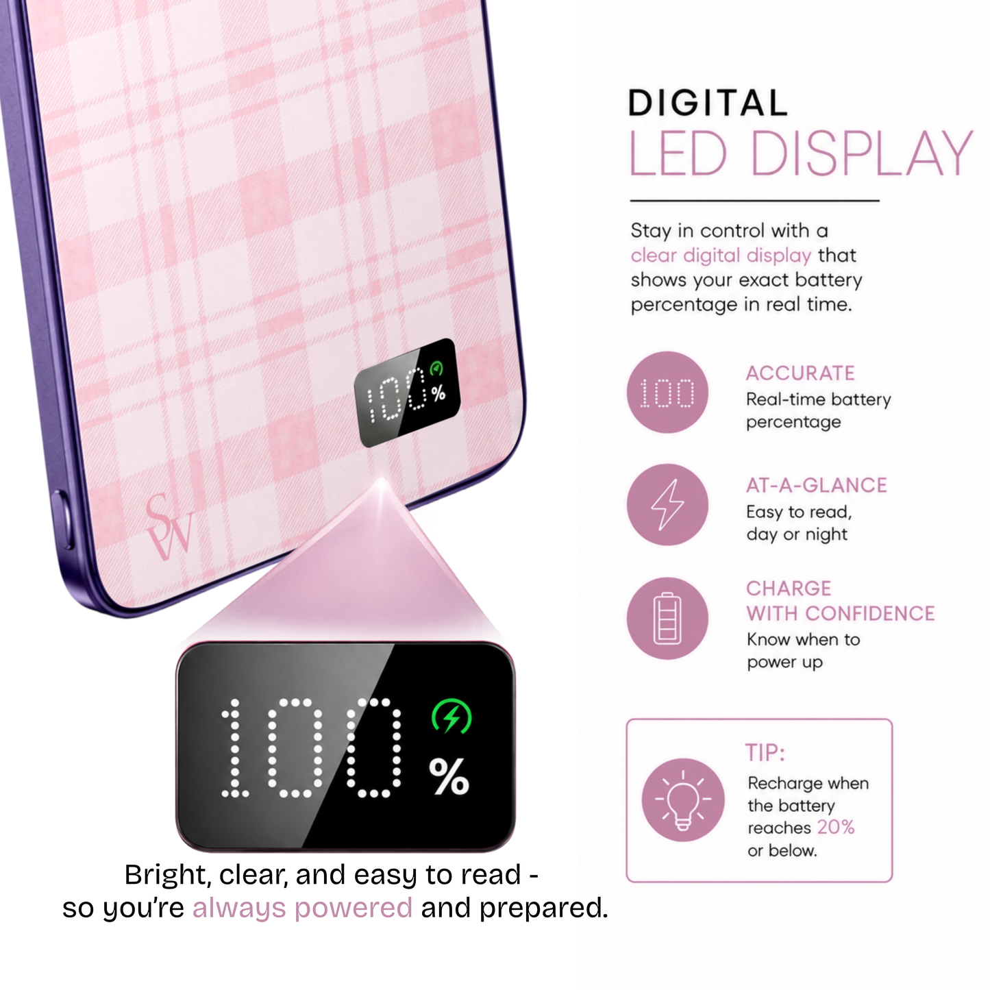 Cozy Blush Power Bank