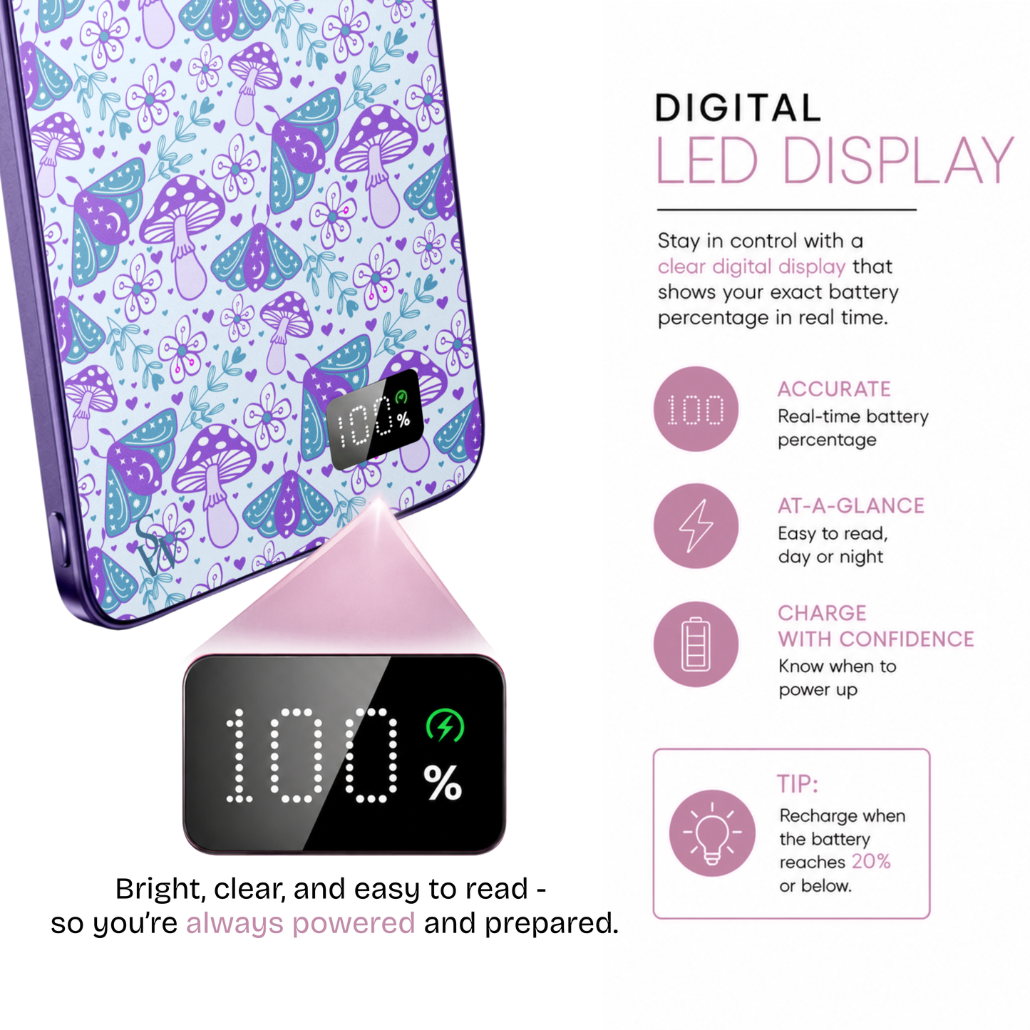 Mystic Meadow Power Bank