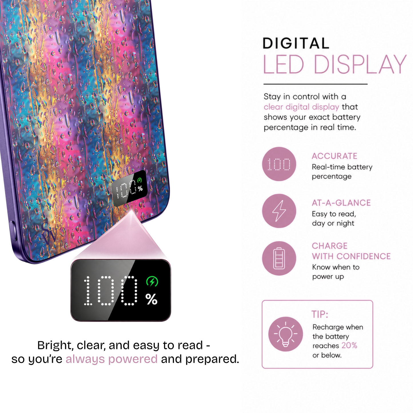 Sunset Splash Power Bank