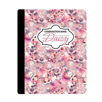 Miss Foxy Custom Notebook