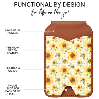 Summer Sunflowers Phone Wallet