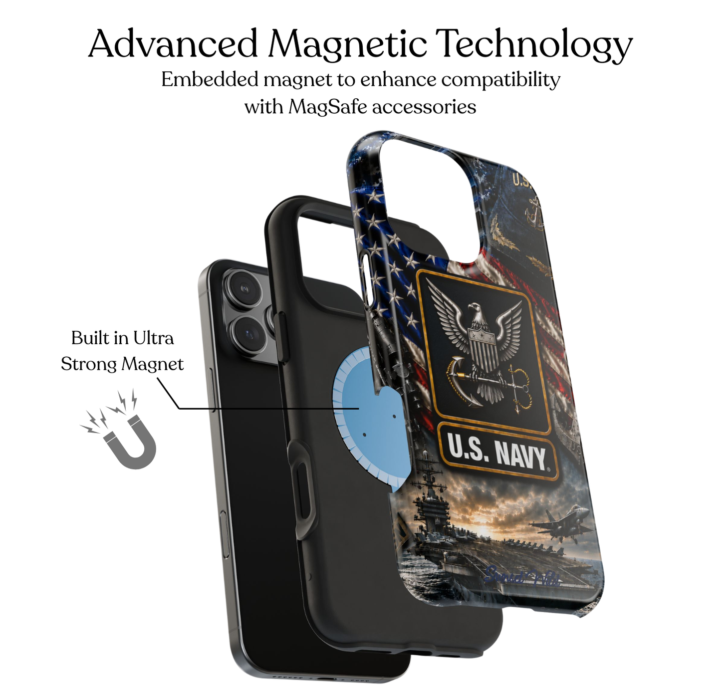 Navy Phone Case