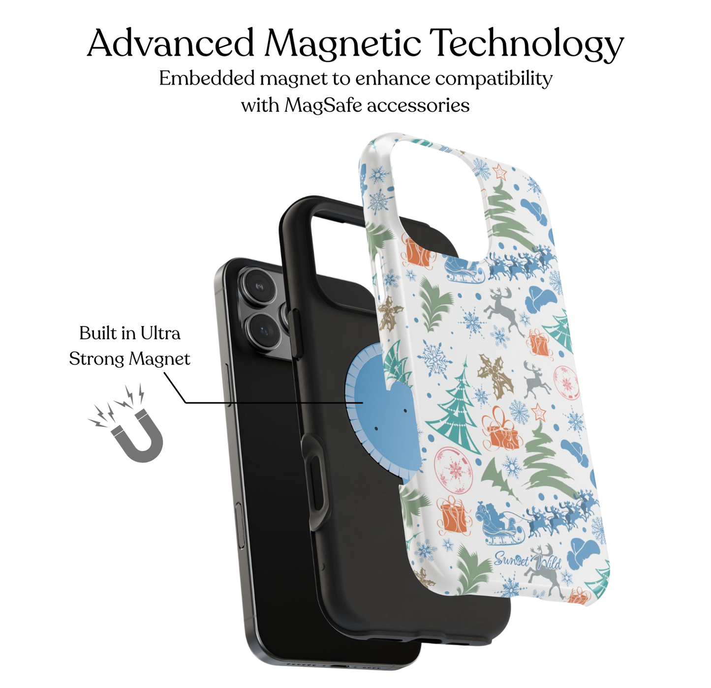 Christmas Eve Magic MagSafe Case