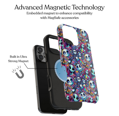 Neon Nightmares MagSafe Phone Case