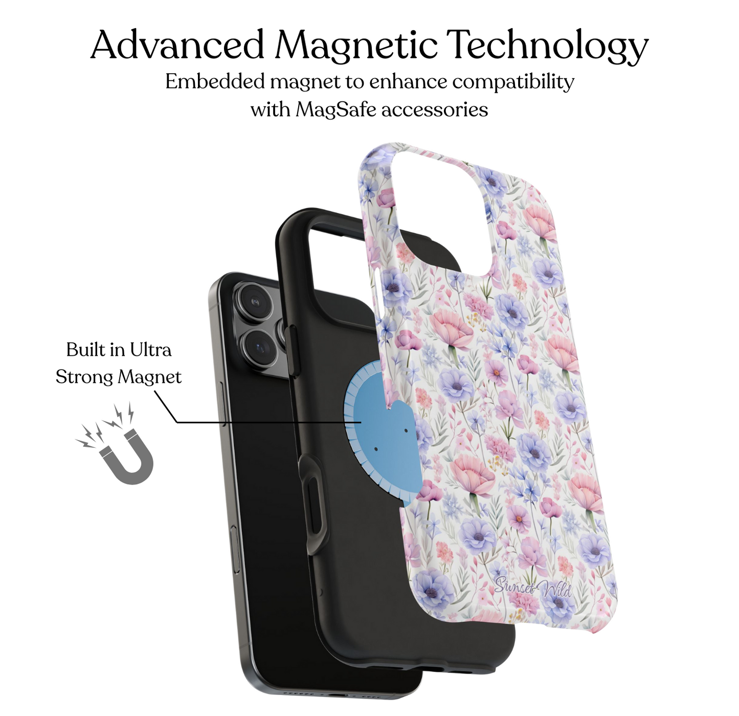 Serenity Bloom MagSafe Case