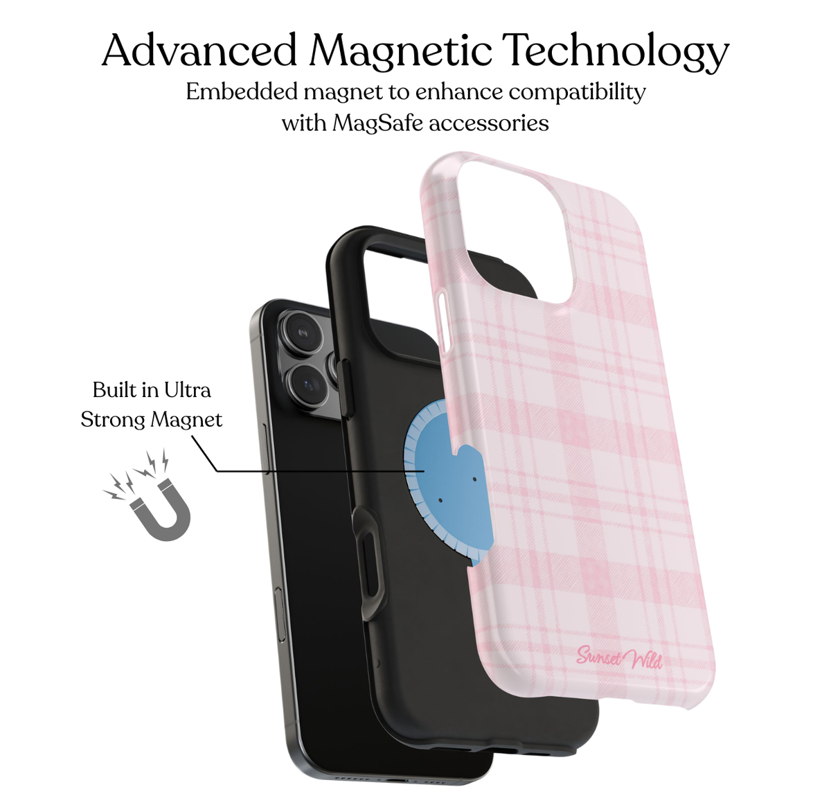 Cozy Blush MagSafe Phone Case