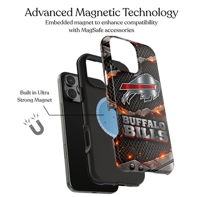 Bills Molten Steel MagSafe Phone Case