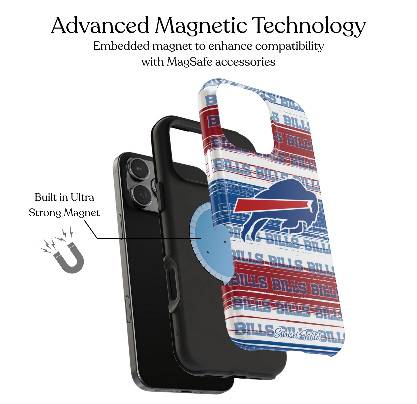 Buffalo Stripes MagSafe Case