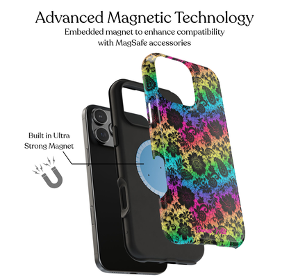 Neon Lace MagSafe Phone Case