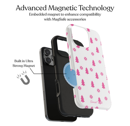 Pinkmas Pines MagSafe Case
