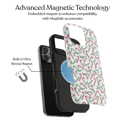 Candy Cane Lane MagSafe Case