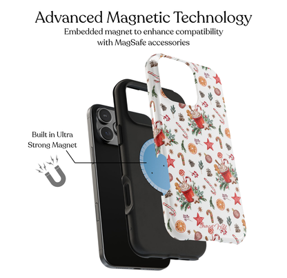 Rustic Noel MagSafe Case