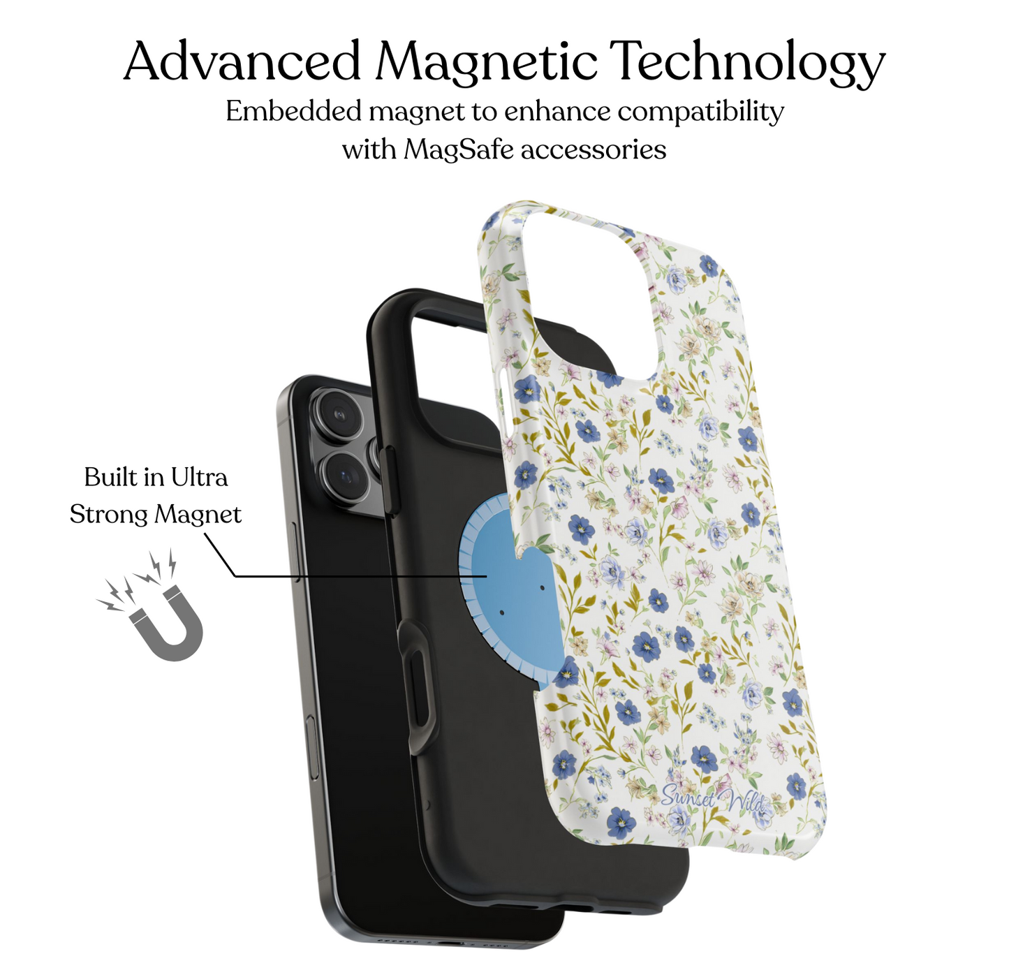 Morning Blue MagSafe Case