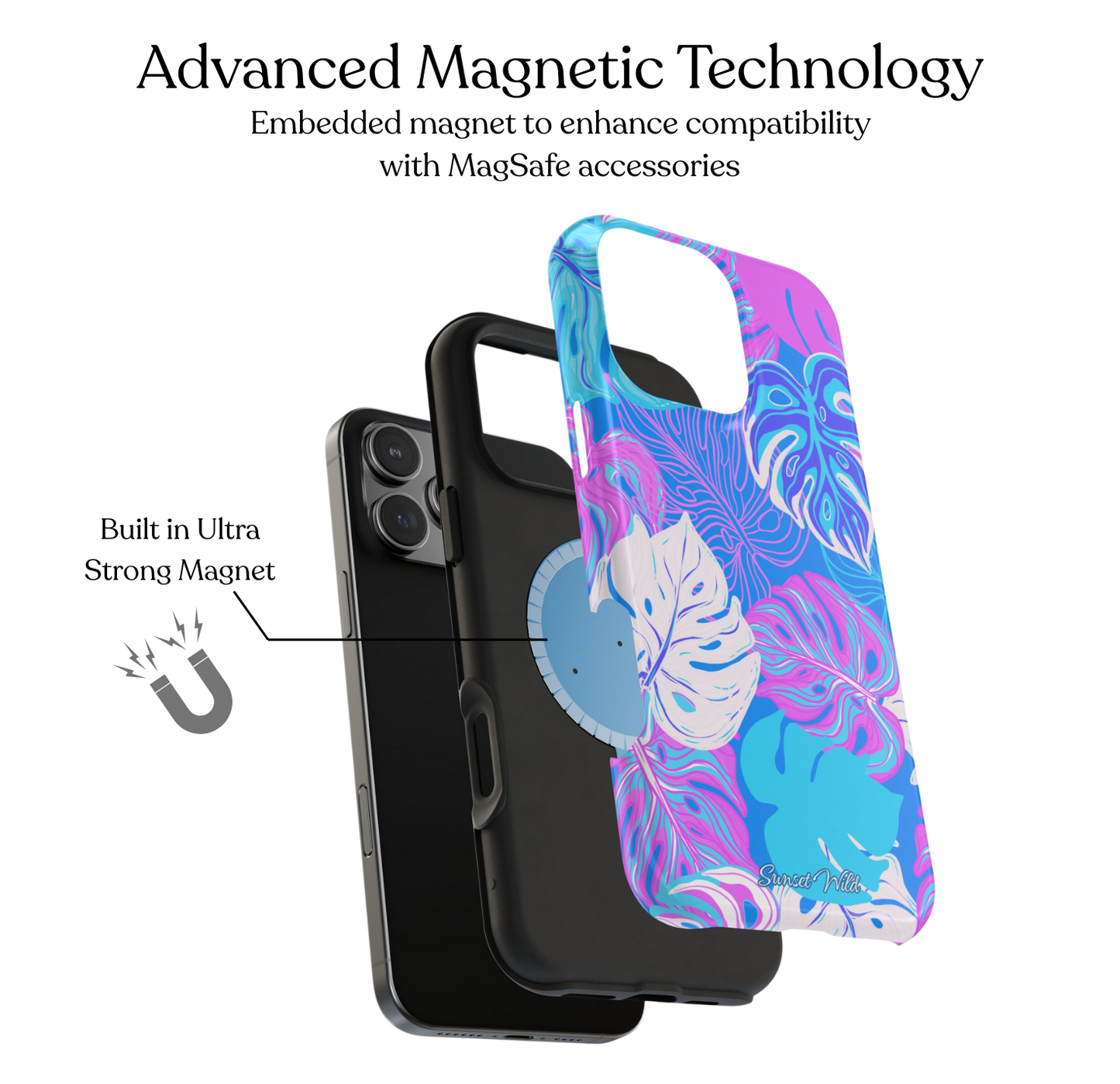 Moonlit Tropics MagSafe Case