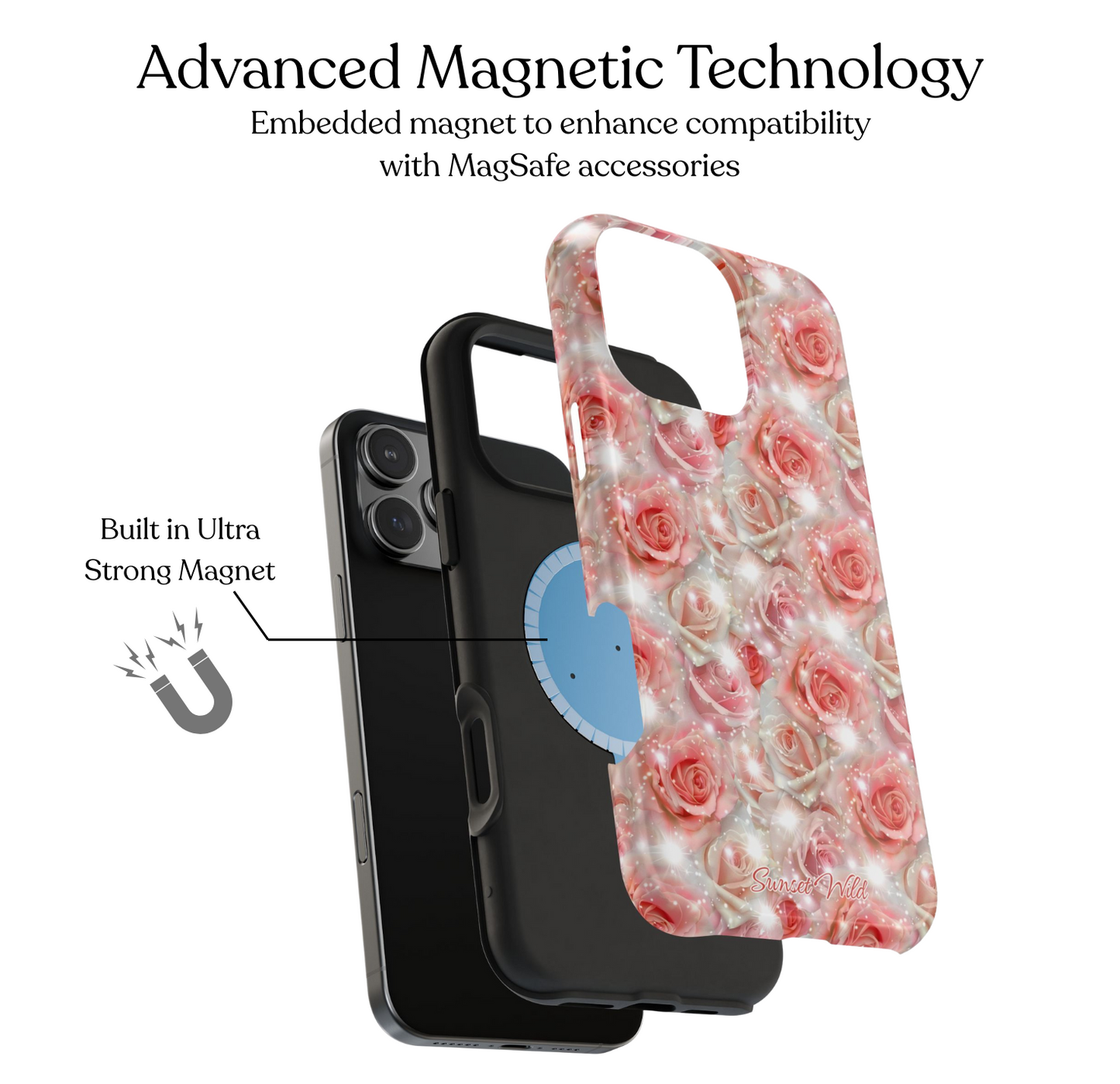 Rosé Romance MagSafe Case