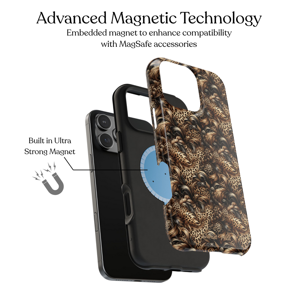 Leopard Fever MagSafe Phone Case