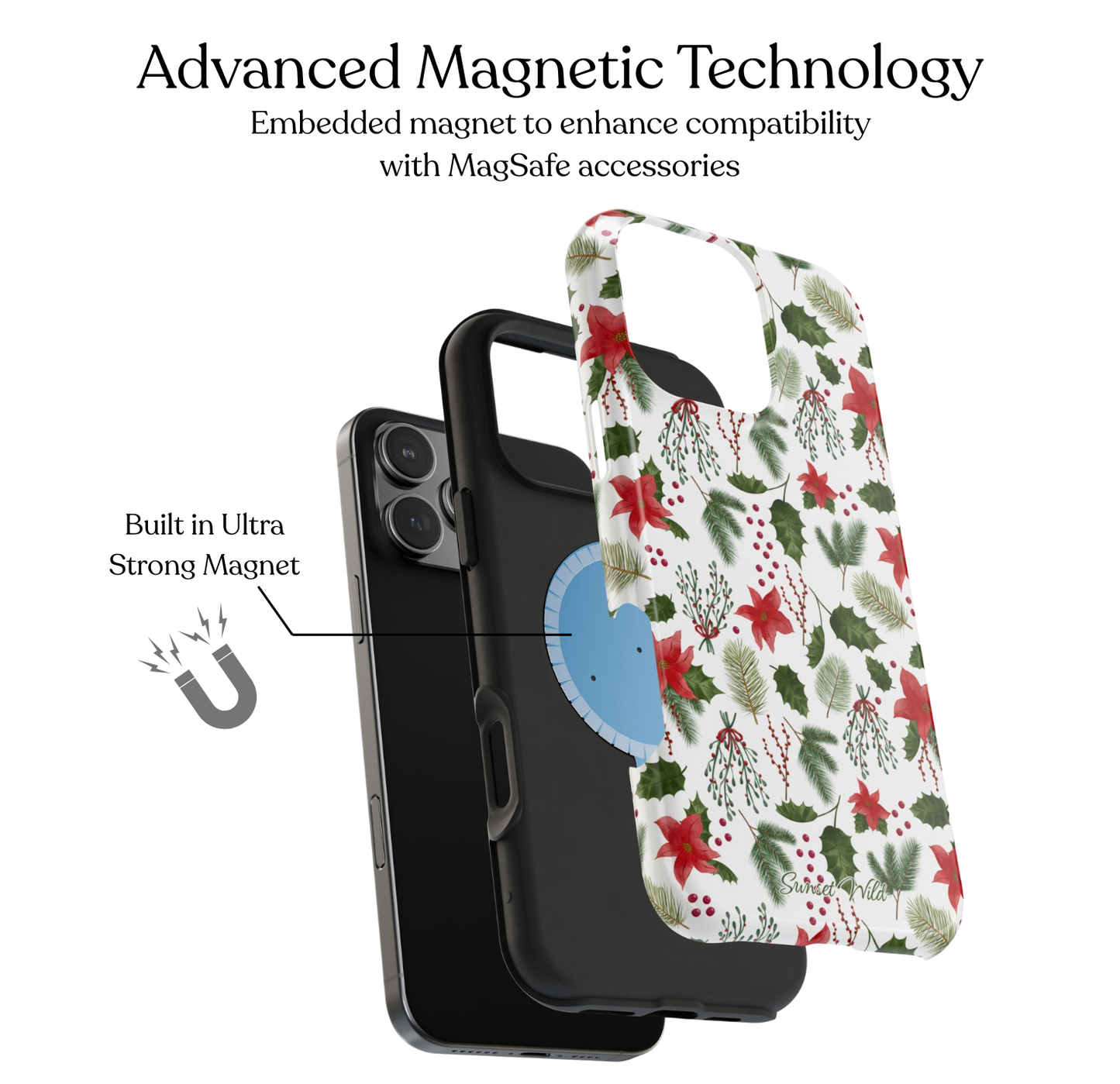 Elegant Evergreens MagSafe Case