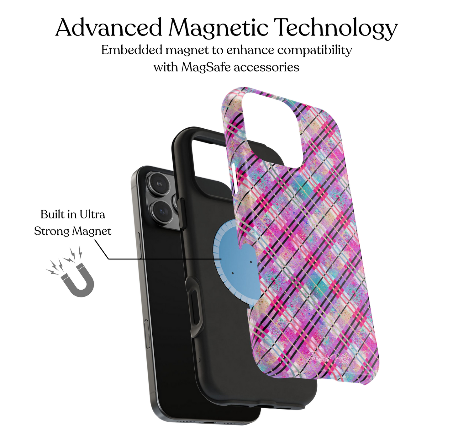 Preppy Plaid MagSafe Case