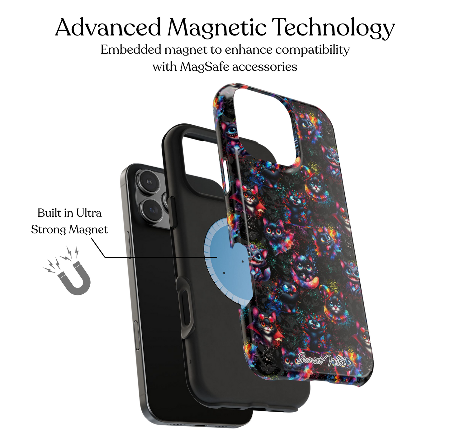 Cosmic Whiskers MagSafe Case