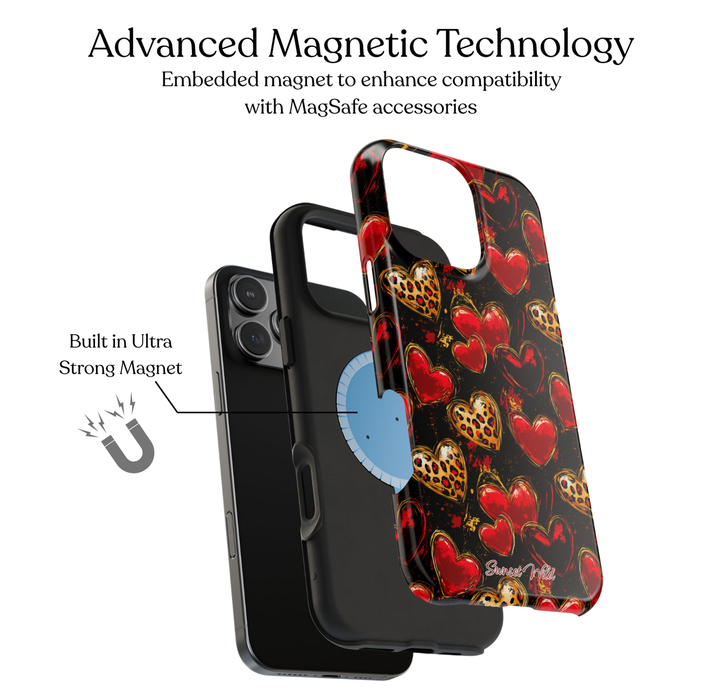 Leopard Love MagSafe Case