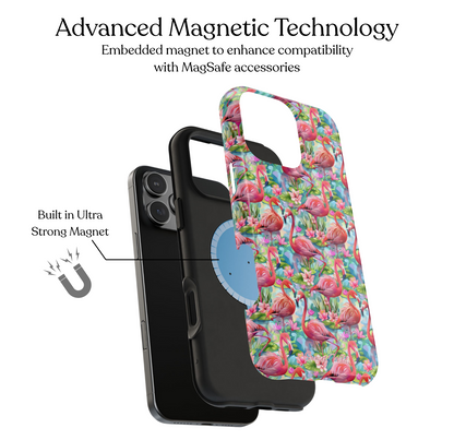 Flamingo Fiesta MagSafe Case