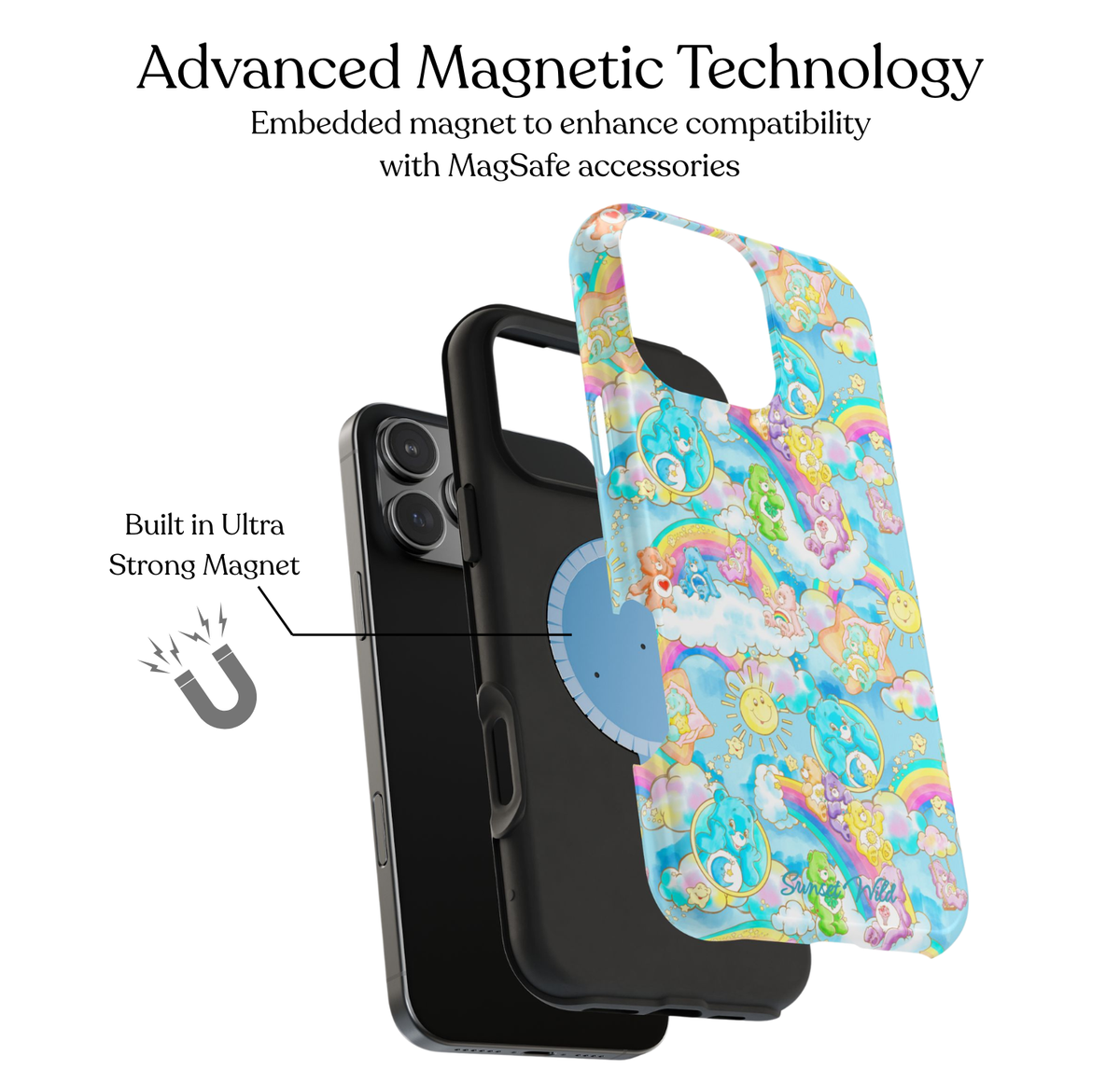 Cloudy Cuddles MagSafe Phone Case