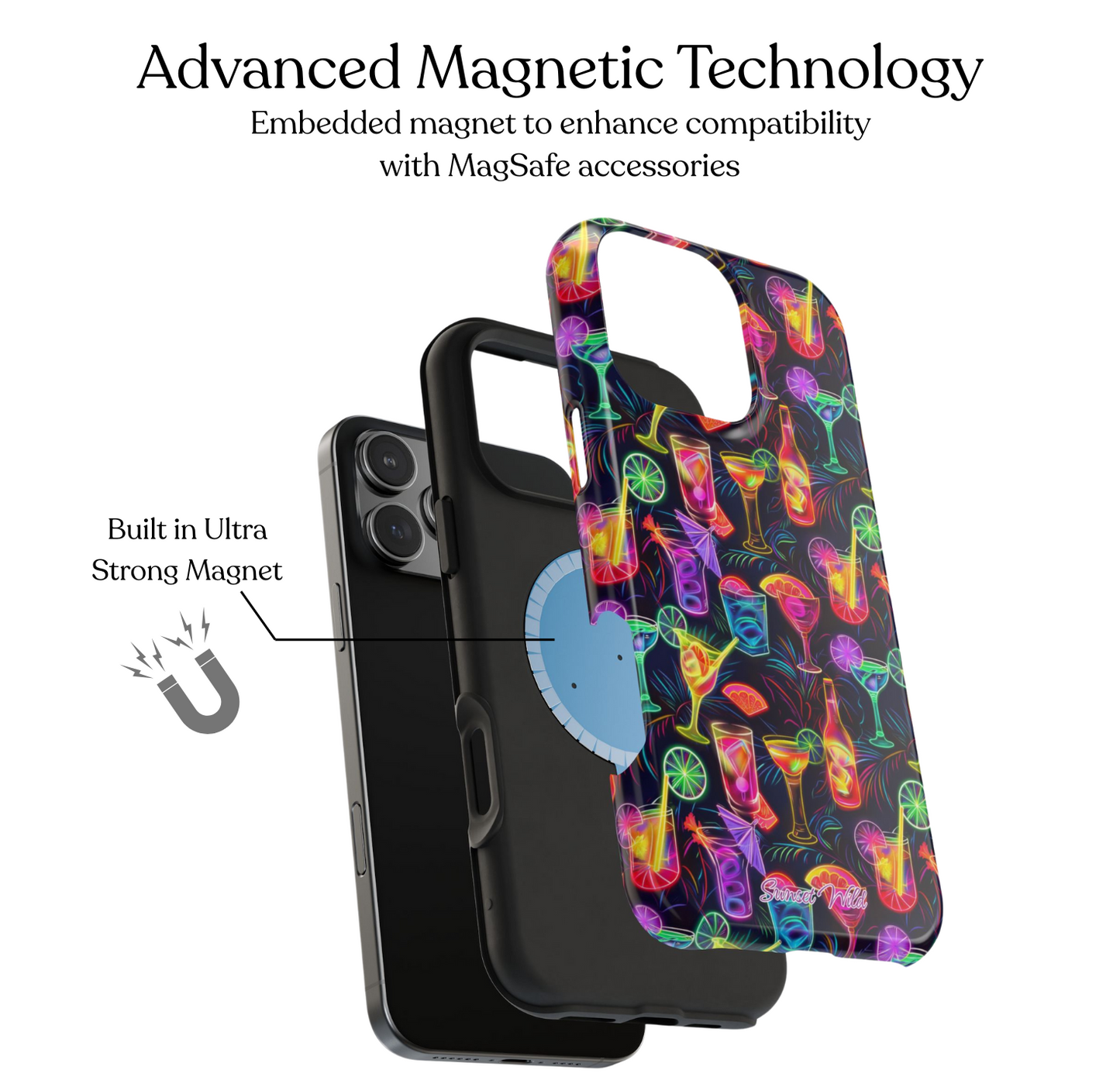 Sunset Sips MagSafe Case