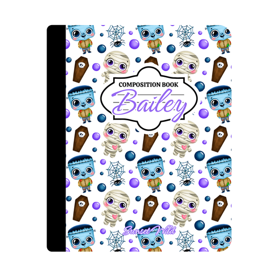 Cutie Crypt Custom Notebook