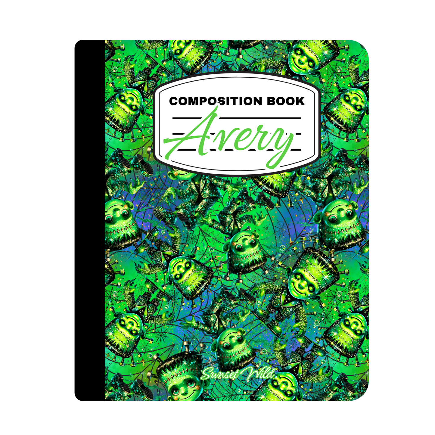 Frankie Frenzy Custom Notebook