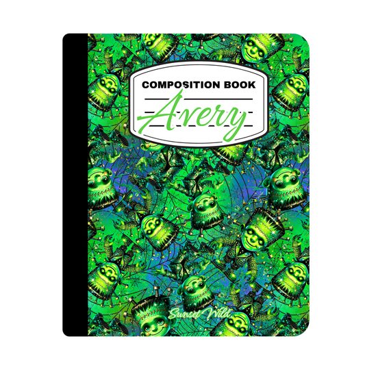 Frankie Frenzy Custom Notebook
