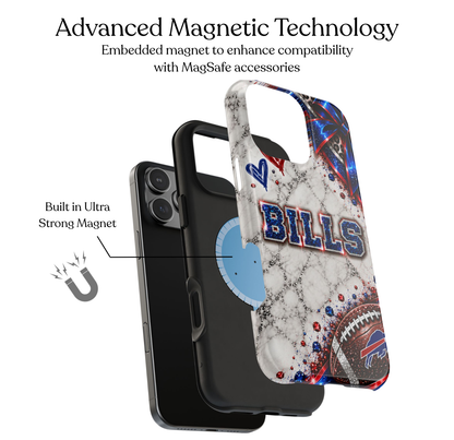 Bills Bling MagSafe Phone Case