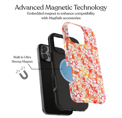 Hibiscus Heatwave MagSafe Phone Case