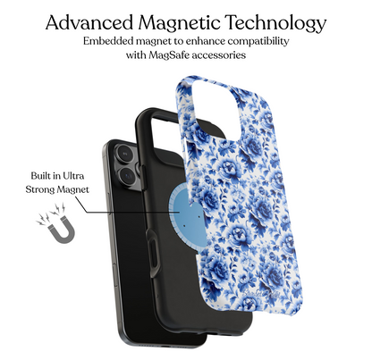 Blue Blossom MagSafe Case