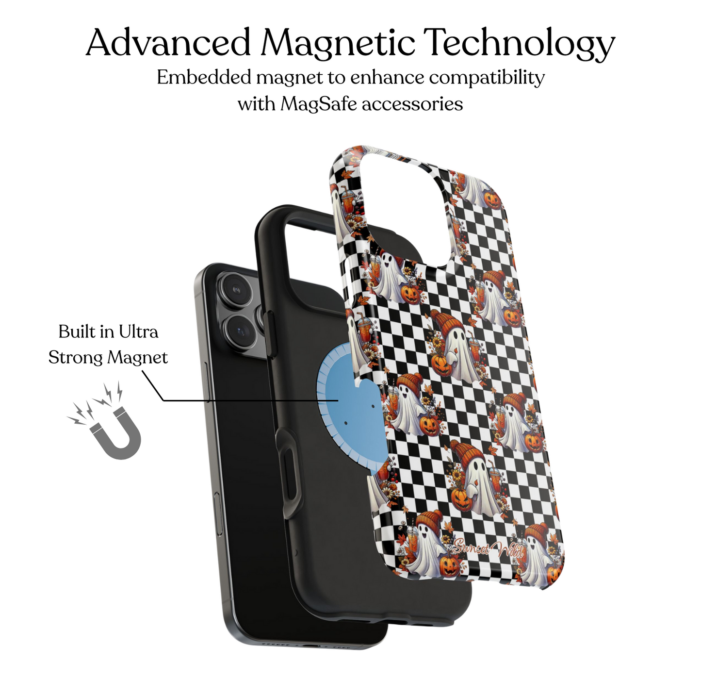 Pumpkin Spice & Spooks MagSafe Case