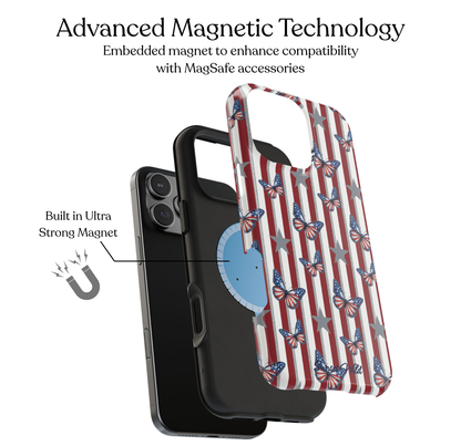 Freedom Flutter MagSafe Phone Case