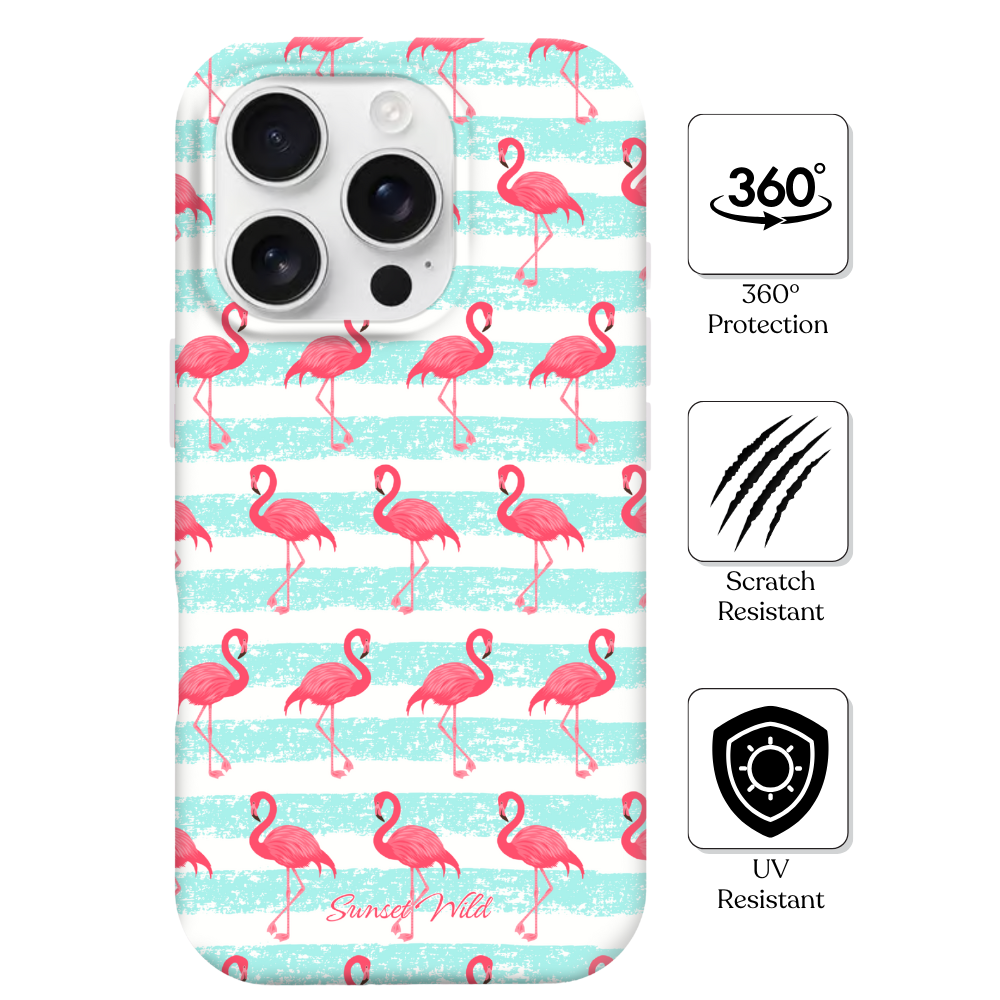Flamingo Craze Phone Case