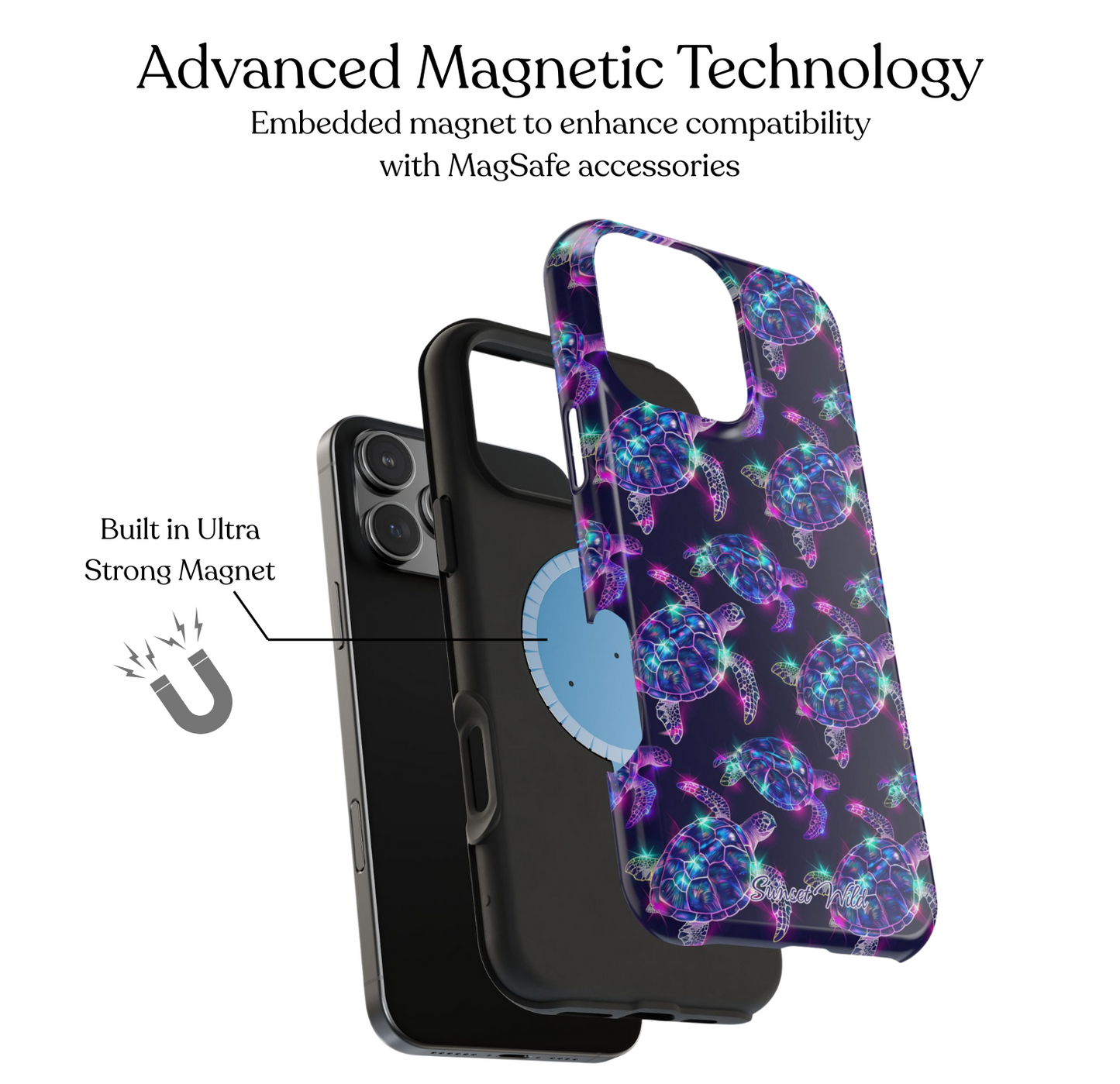 Shimmering Shell MagSafe Case