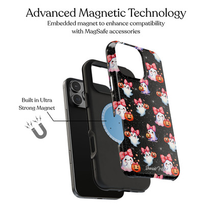Boo in Bows MagSafe Phone Case