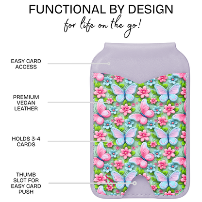 Butterfly Bloom Phone Wallet