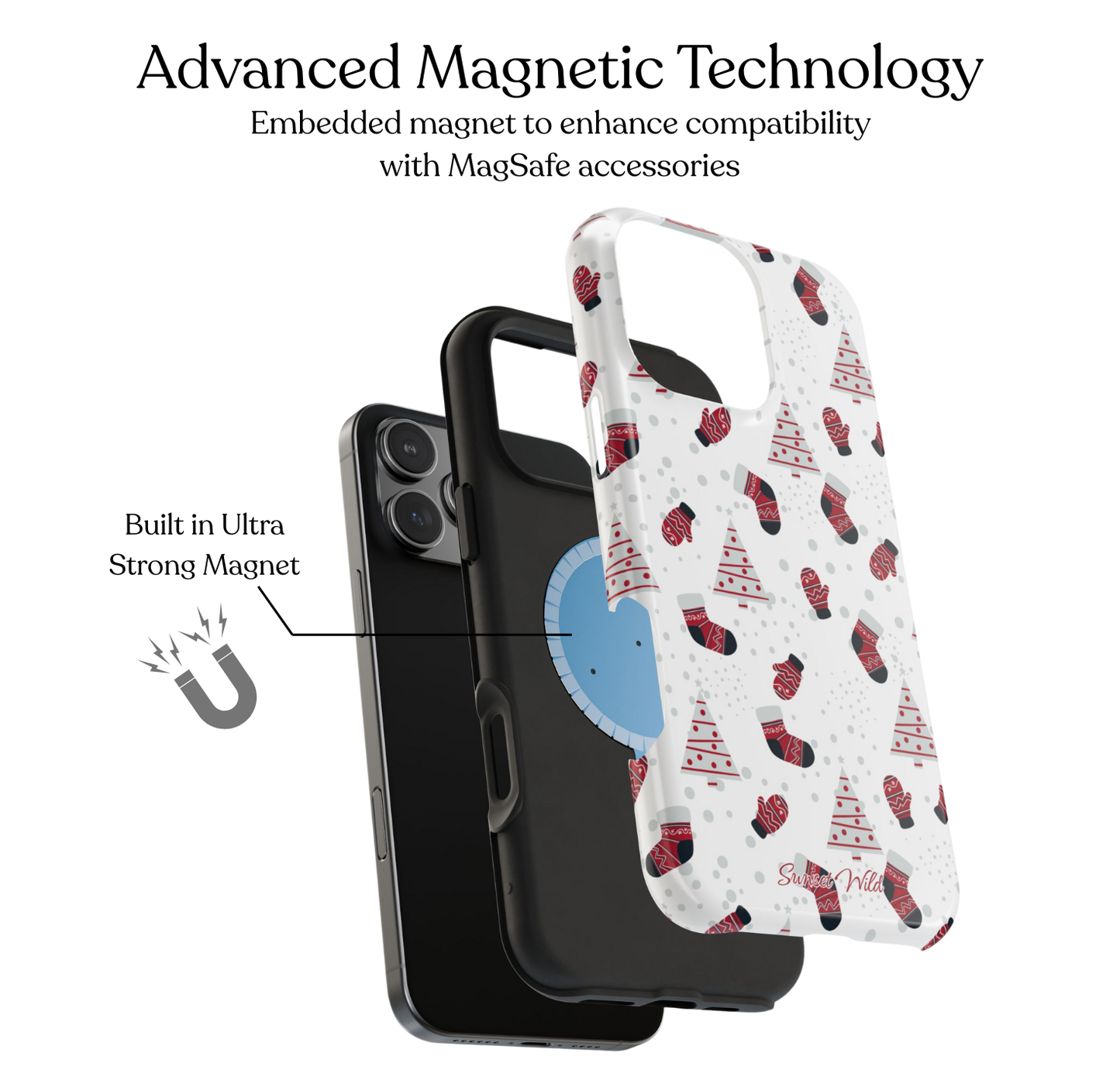 Peppermint Pines MagSafe Case