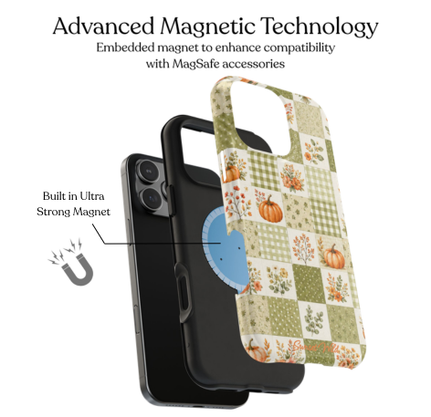 Pumpkin Patchwork MagSafe Phone Case