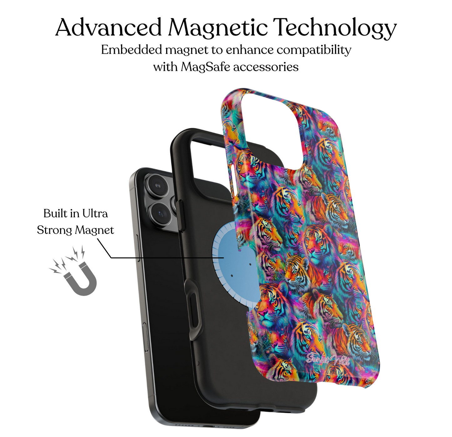 Striped & Savage MagSafe Case