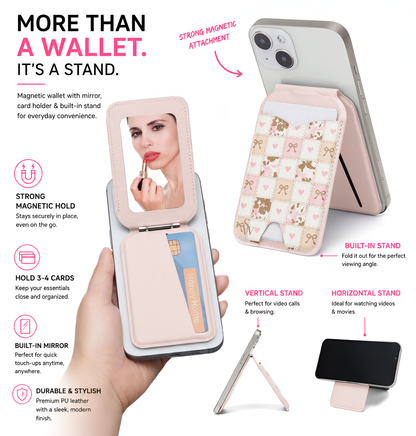Hearts & Hide Phone Wallet