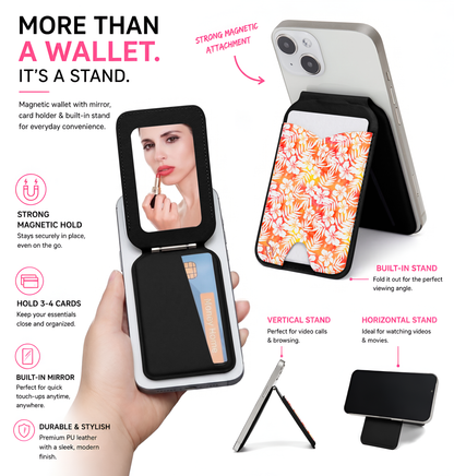 Hibiscus Heatwave Phone Wallet