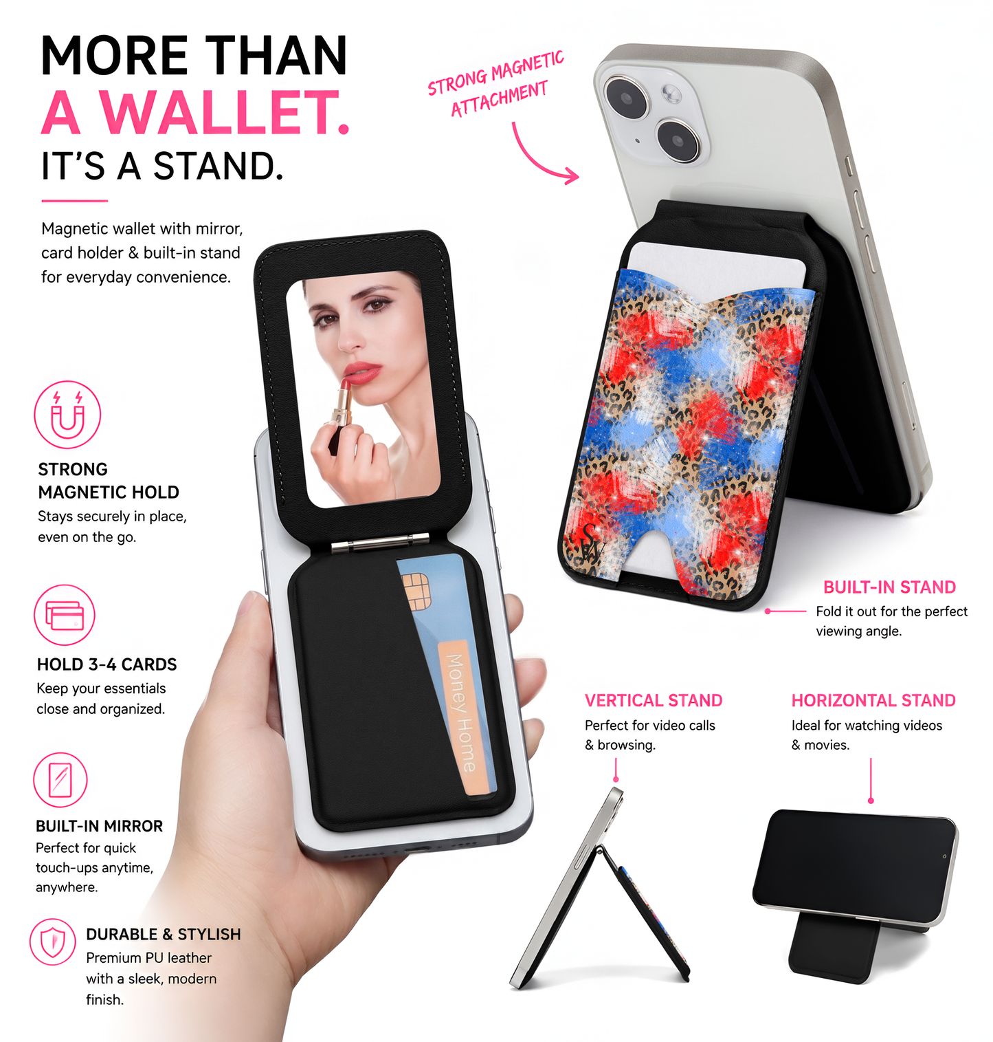 Liberty Leopard Phone Wallet
