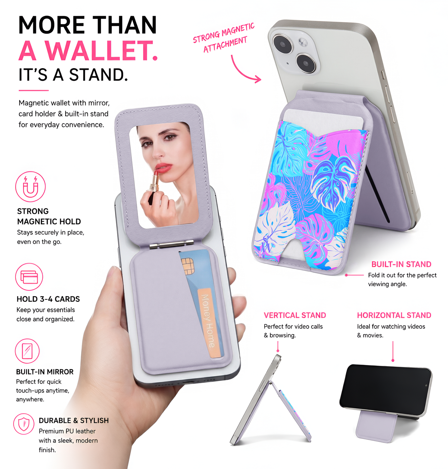 Moonlit Tropics Phone Wallet