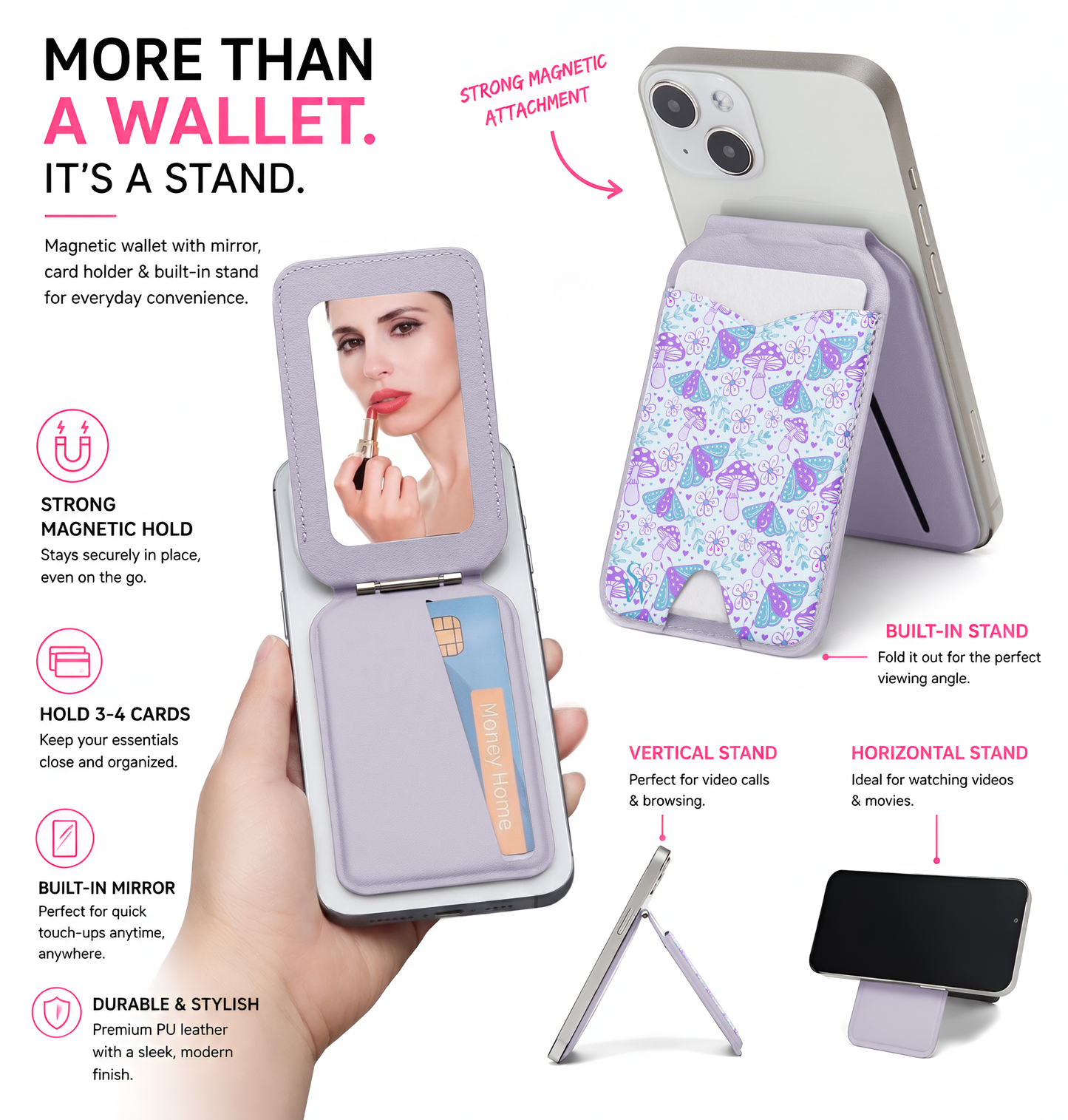 Mystic Meadow Phone Wallet