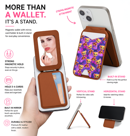 Pastel Pounce Phone Wallet