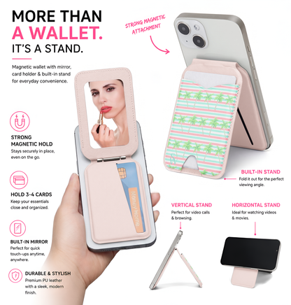 Preppy Palms Phone Wallet